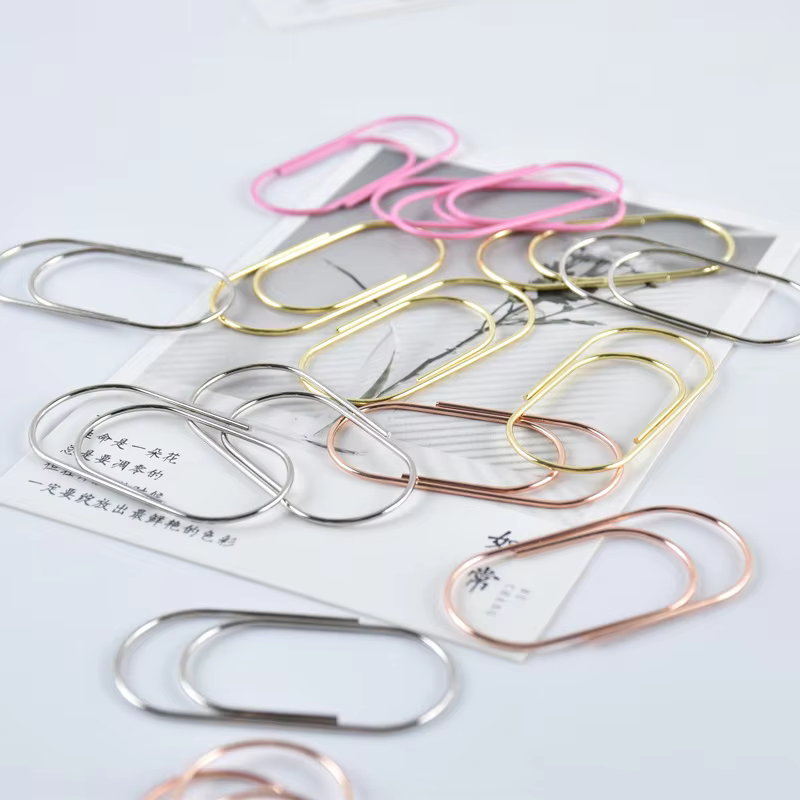 SmartLife LuxeGrip Paper Clips rose gold finish