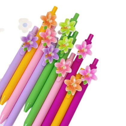 SmartLife OrchidBloom Pen flower decorated ballpoint pen