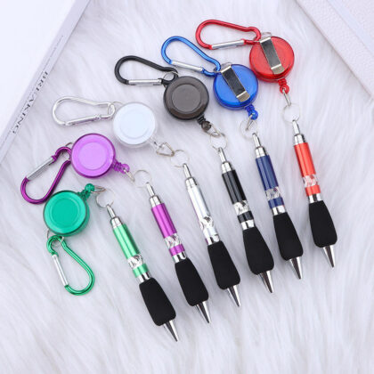 SmartLife ReelWrite Pro retractable badge reel pen